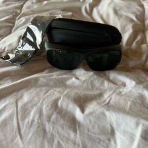 Black Sunglasses with Case